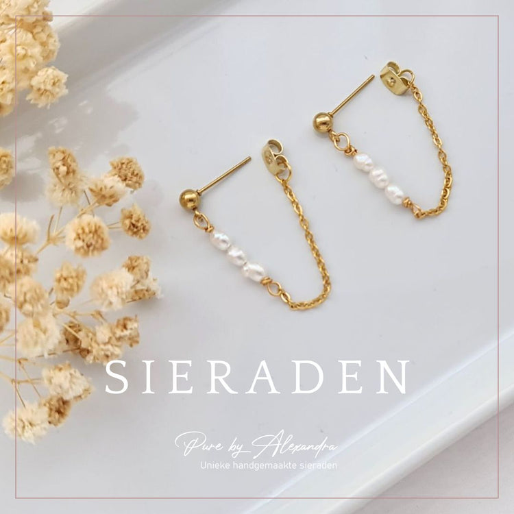 Handgemaakte sieraden bij Schoonheidssalon Alexandra